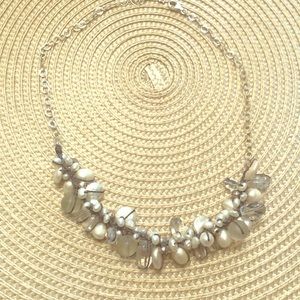 Original Silpada sterling/freshwater pearls neck